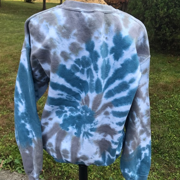 Tye dye Gildan sweatshirt size L - Picture 4 of 9